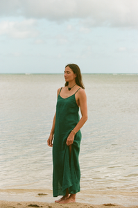MONA DRESS - French Linen